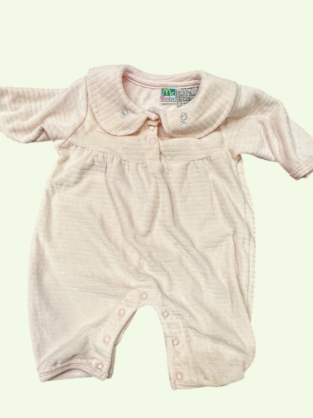 McBaby Plush Soft Romper